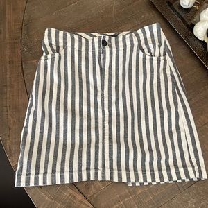 Brandy Melville stripped skirt